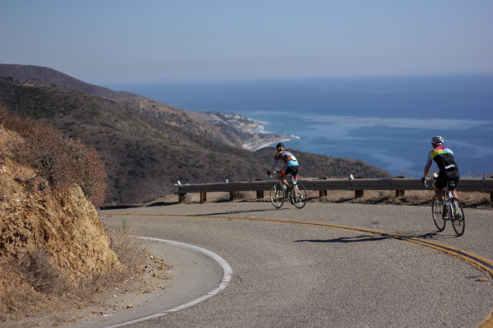 The incredible views of the Pacific south of Malibu