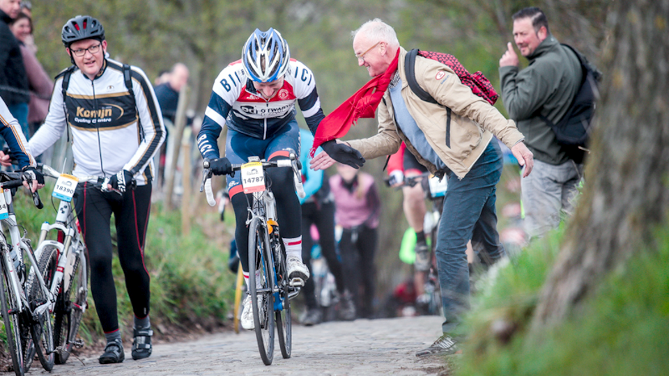 International peloton of 16,000 riders tackled Tour of Flanders