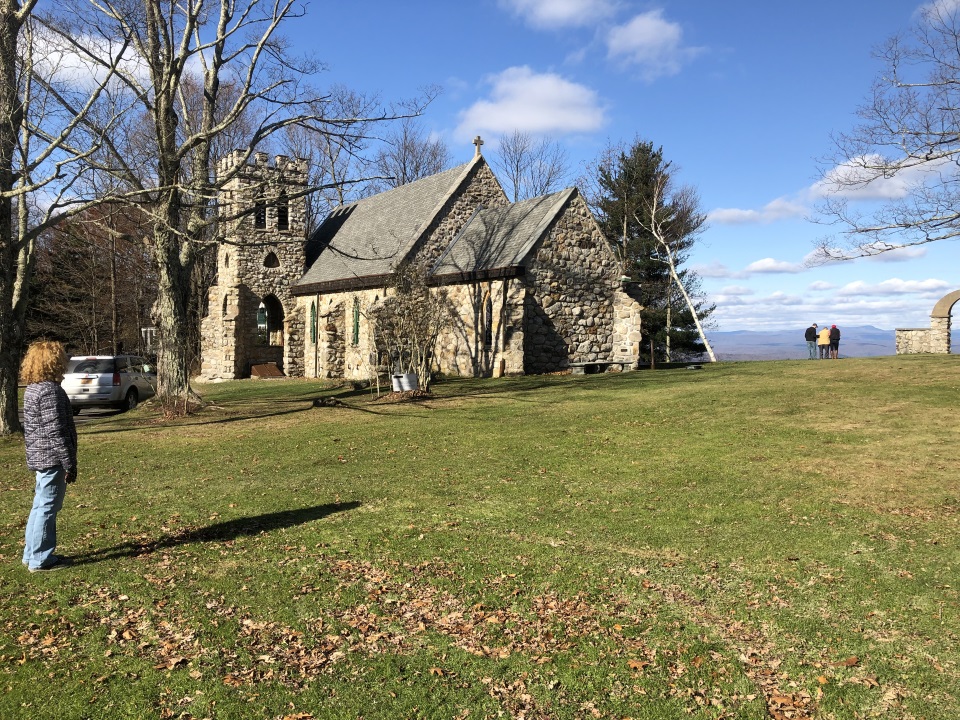 All routes feature the majestic Mountain View from the Cragsmoor Stone Church atop the Shawangunk Ridge which reaches over 2,100 feet above sea level.