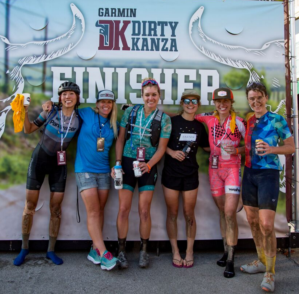 Garmin Dirty Kanza 200 Women’s Top five