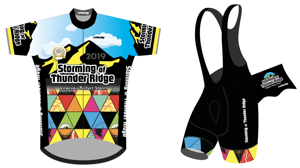 The Official 2019 Storming of Thunder Ridge Jersey and Bibshorts!