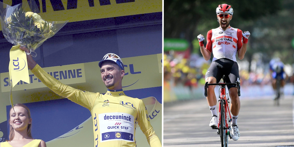 Frenchman Alaphilippe snatches Yellow Jersey back after Huge Attack