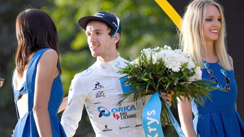 Yates won the young riders' classification in 2016 at Le Tour. 
