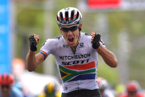 Daryl Impey surges into contention at the  Tour Down Under