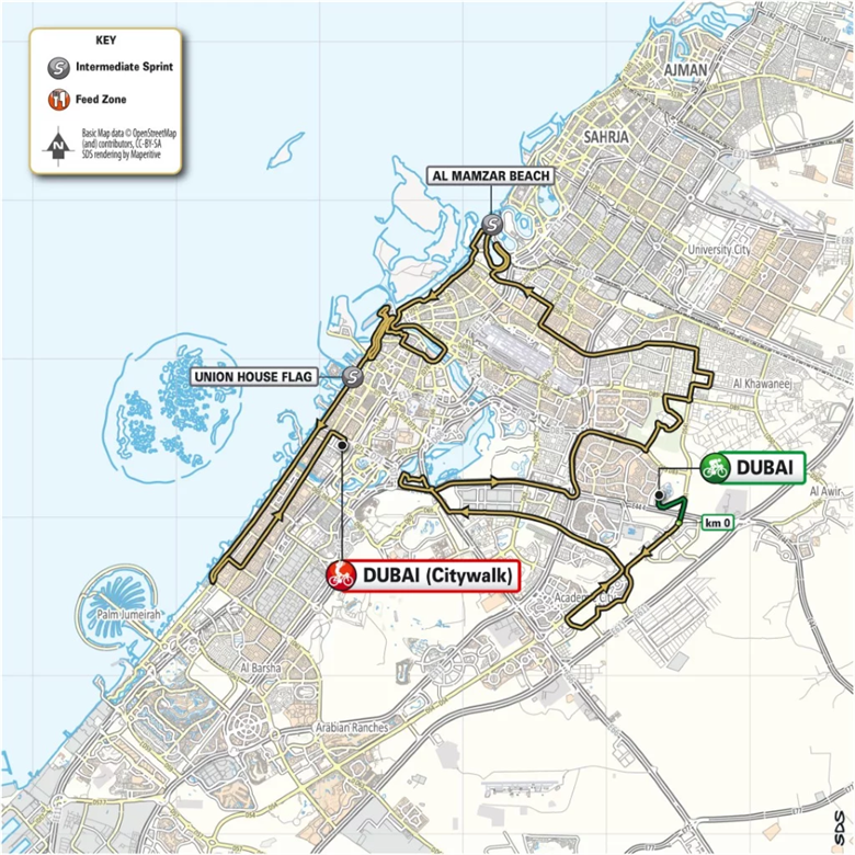 The Dubai Stage 7 (145km) 