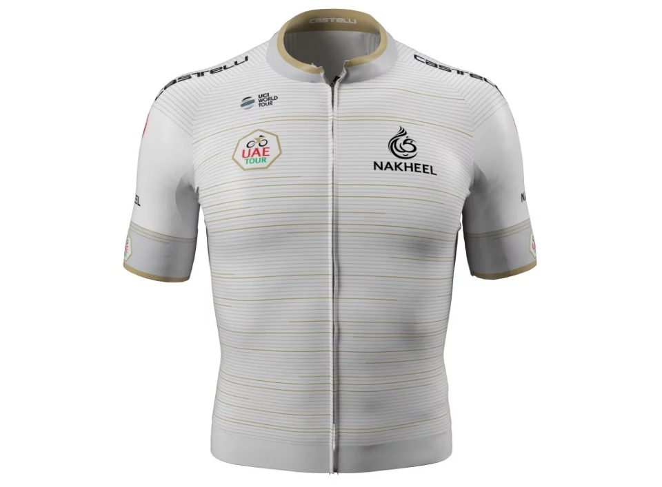 White Jersey Young Rider Classification: worn daily, starting from stage 2, by the best young rider born after 1st January 1994 in the overall classification (U25), the name to watch out for in the future.