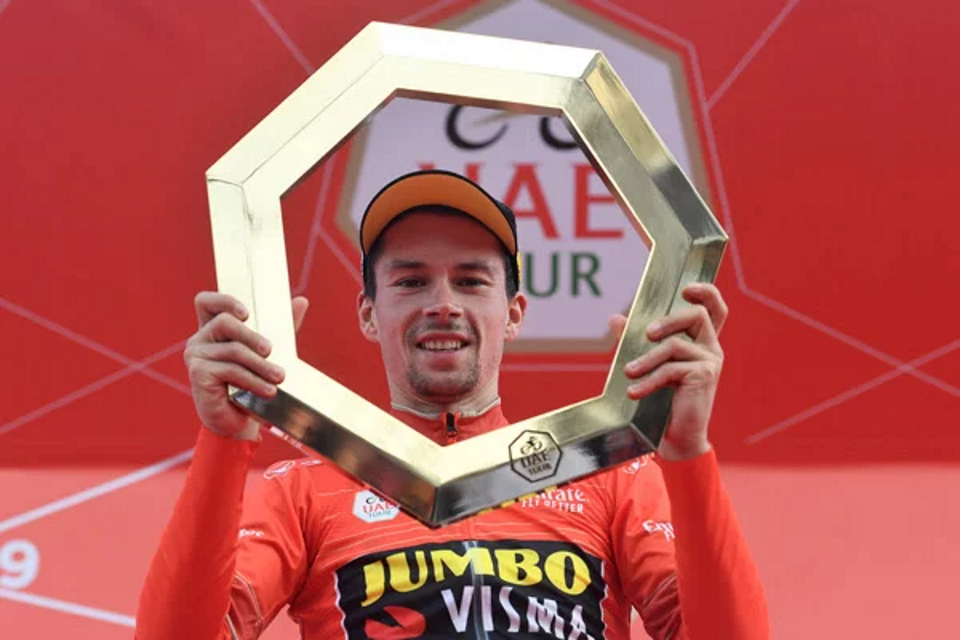 Primoz Roglic seals overall victory at the UAE Tour