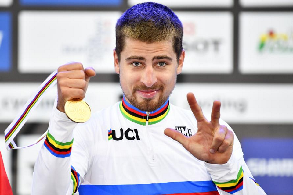 Just as the rainbow jersey can be won by professionals, it can be won by amateurs at the UCI Gran Fondo World Championships!