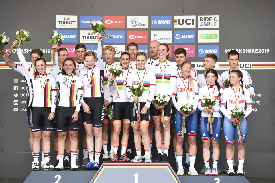 First-ever Team Time Trial Mixed Relay gets 2019 UCI Road World Championships off to an Historic Start
