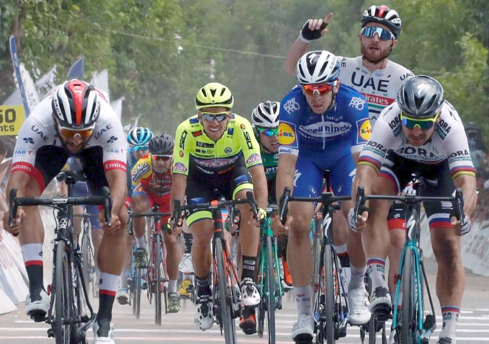 Gaviria doubles stage wins down in Argentina