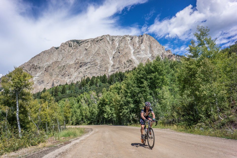 Both routes feature some hard packed gravel roads, mainly on the final climb of Kebler Pass that can be ridden on a normal road bike, slightly wider tyres recommended.