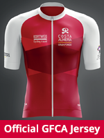 Unique GFCA 2020 cycling jersey by Decca