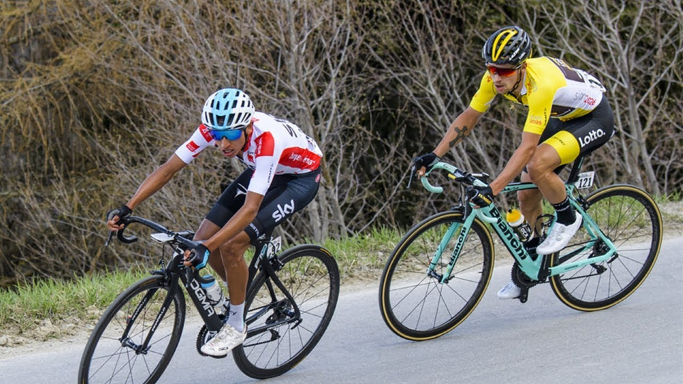 Egan Bernal says Primoz Roglic will be his biggest competitor at the Tour