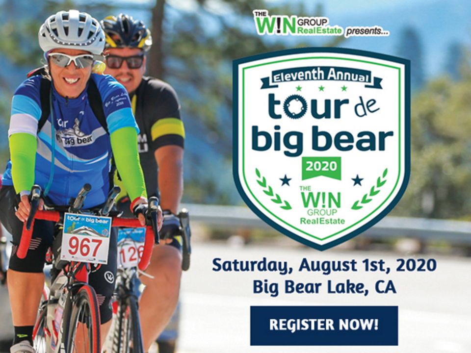 Tour de Big Bear– Saturday, August 1st Enter now for best price before late entry rates kick in!