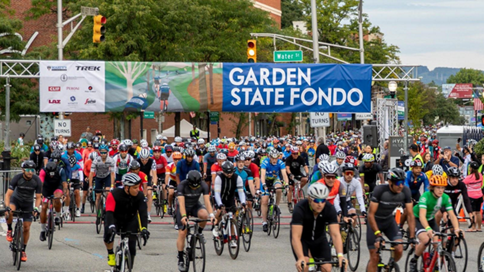 They went forth in waves on Sunday morning, hundreds of cyclists at a time