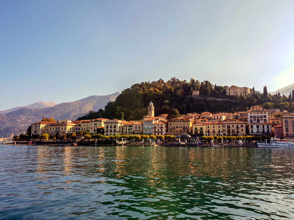 Photo: The race is near the shores of the beautiful and stunning Lake Como