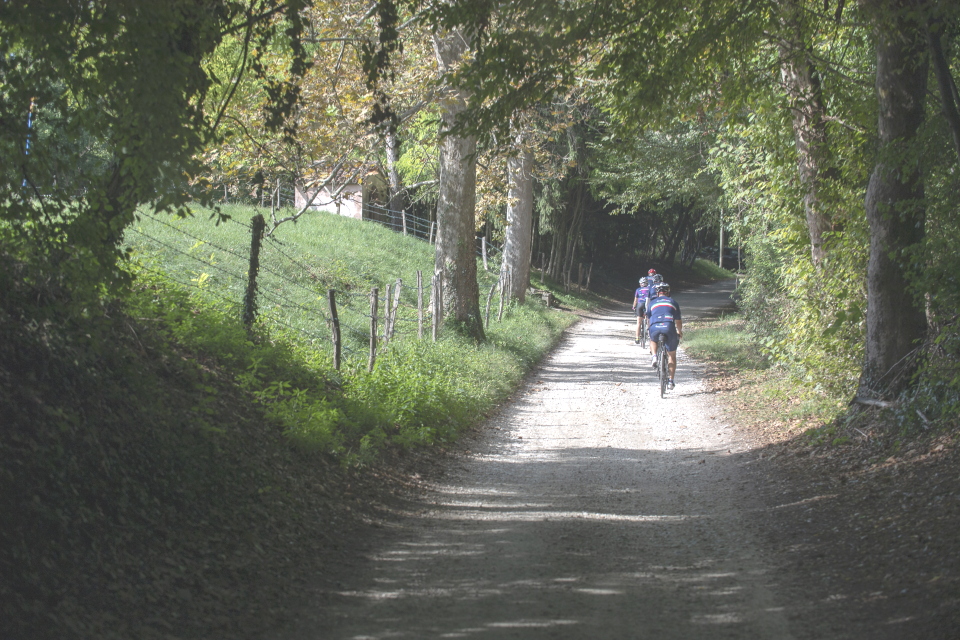 Prosecco Cycling takes you along closed roads through the stunning and quite Italian countryside