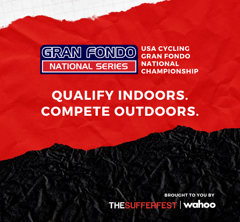Gran Fondo National Series and The Sufferfest Launch Virtual Qualification for USA Cycling Gran Fondo National Championship