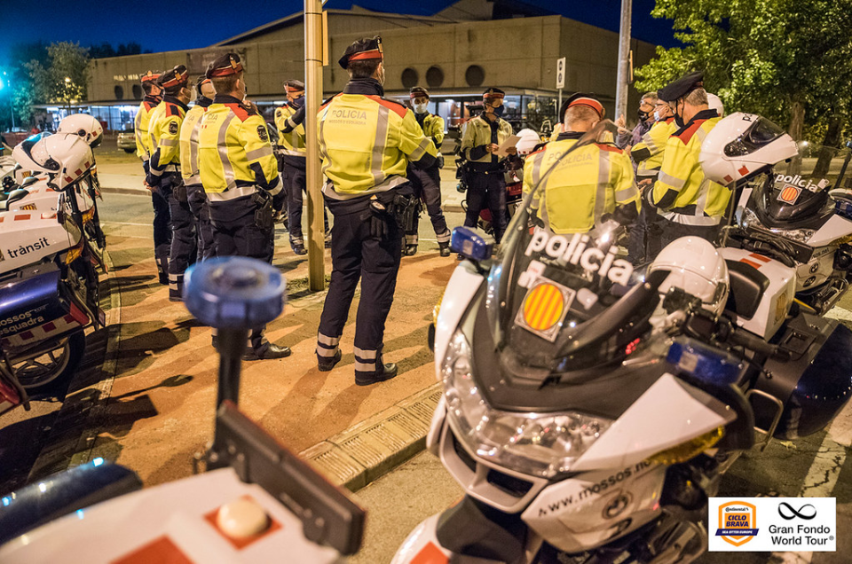 Huge thanks for the support of the Costa Brava police who provided full escort on the roads for the Continental CicloBrava part of the Gran Fondo World Tour ® Series