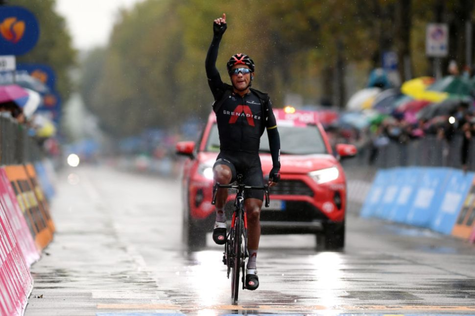 Ecuador's Narvaez wins Giro d'Italia 12th stage