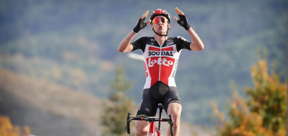 Tim Wellens wins stage five of La Vuelta from the Breakaway