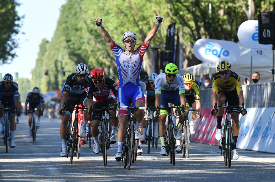 Arnaud Demare sprints to victory at Milano-Torino