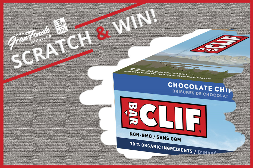 Instantly WIN your summer fuel with CLIF Bar and RBC GranFondo Whistler
