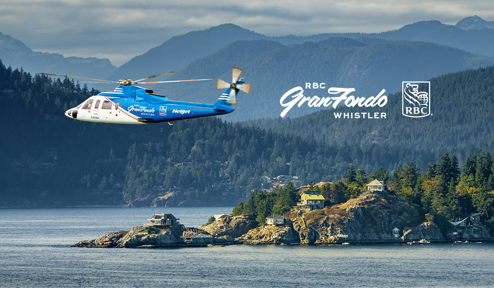 WIN trip for 2 to Victoria, BC with Helijet & RBC GranFondo Whistler