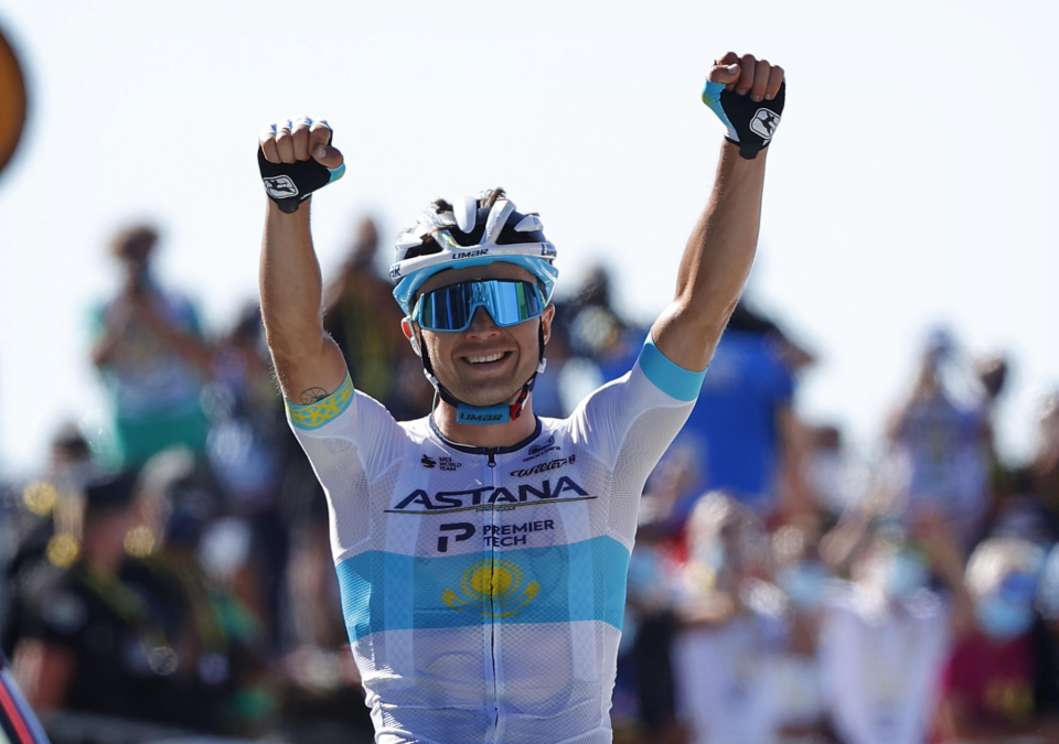 Alexey Lutsenko Solos to Stage 6 Victory on the Summit of Mont Aigoual