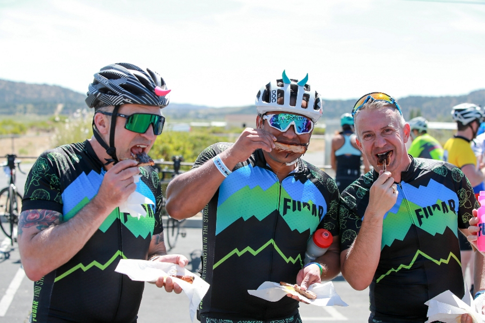 The Tour de Big Bear is known for its legendary aid stations!