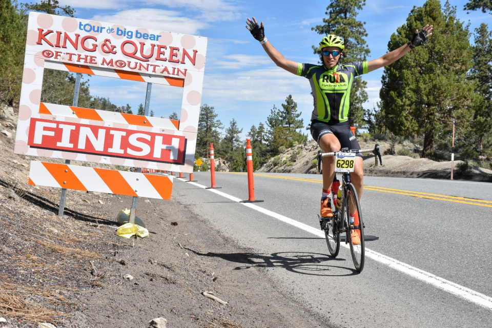 Big Bear Lake, California is known as the “Cycling Capital of Southern California”.