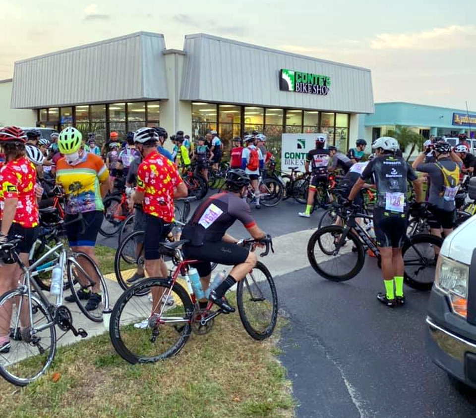 Cyclists drooled over the new Bill Bone Burger Fondo