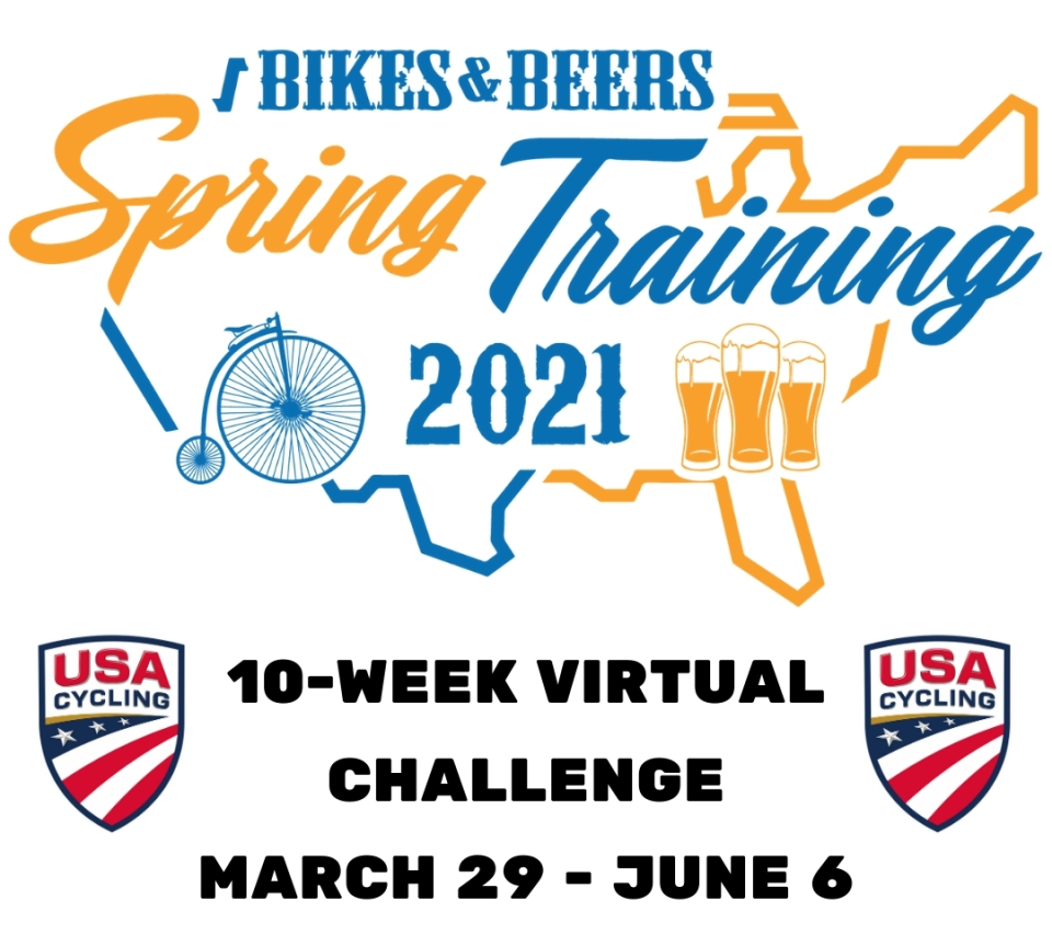 Bikes and Beers announce 2021 Virtual Spring Training Event