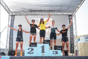 Katerina Nash and Peter Stetina fastest at the 2021 Belgian Waffle Ride