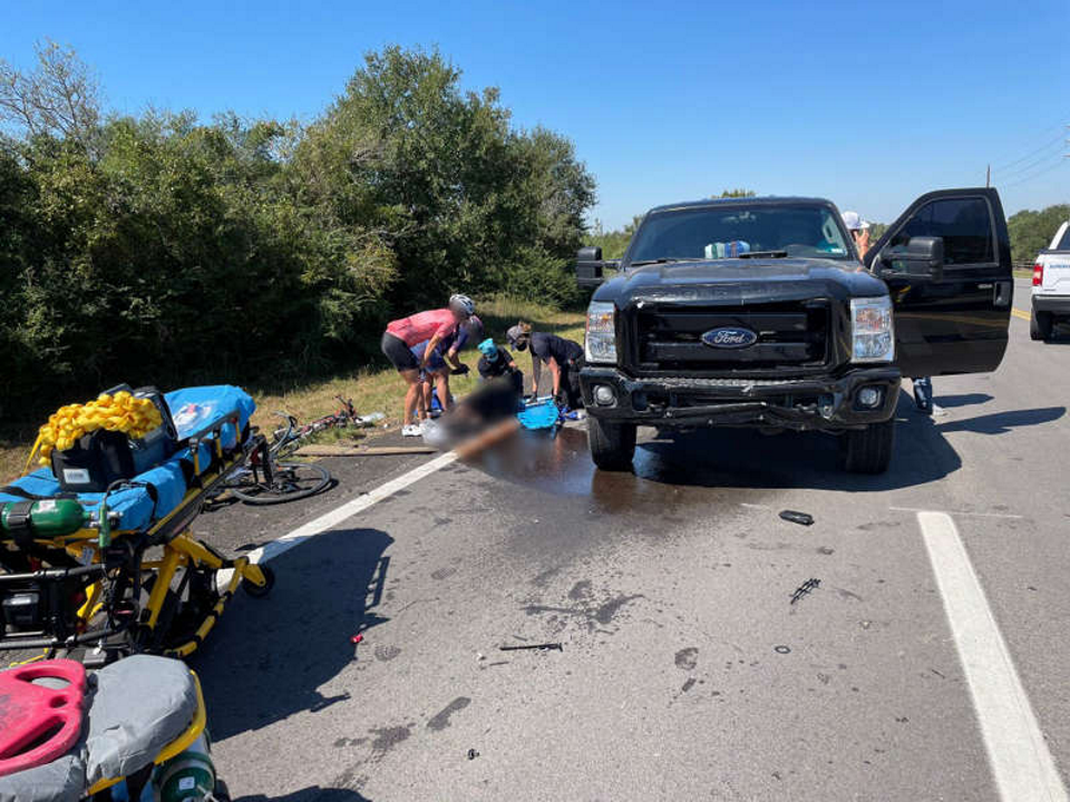 16-year-old mows down team of cyclists after trying to Coal Roll them