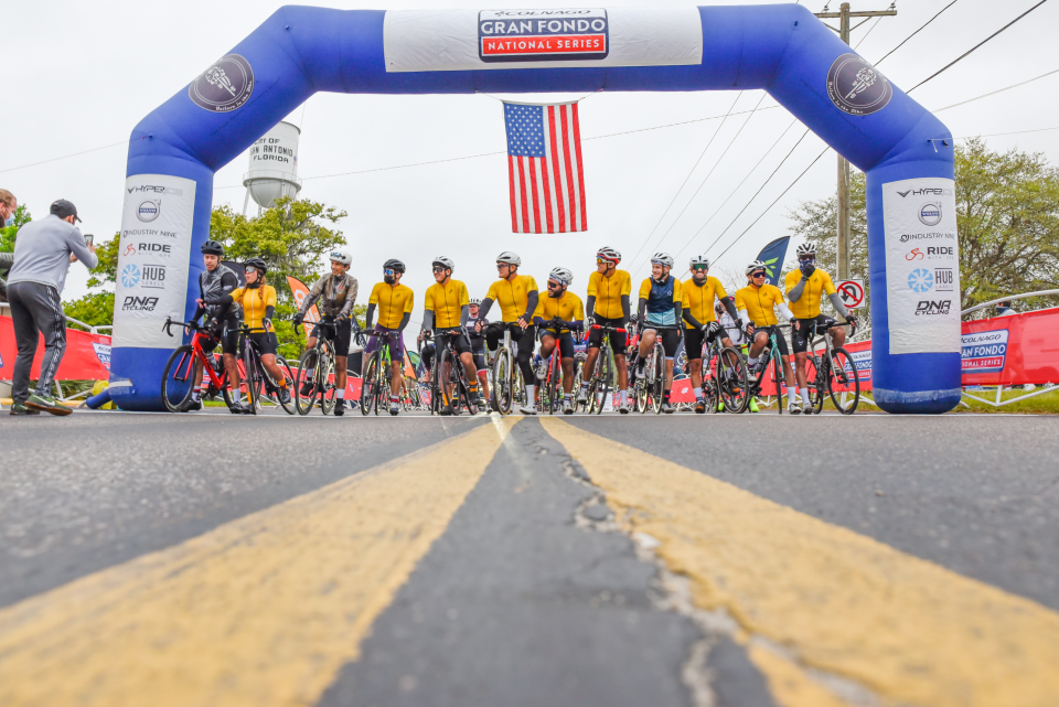 he 8th edition of the popular Gran Fondo Florida used its socially distanced event format