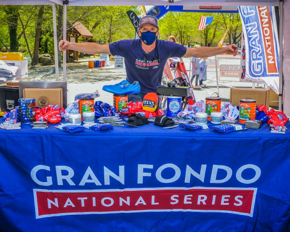 The popular Colnago Gran Fondo National Series Raffle was held after the podium awards