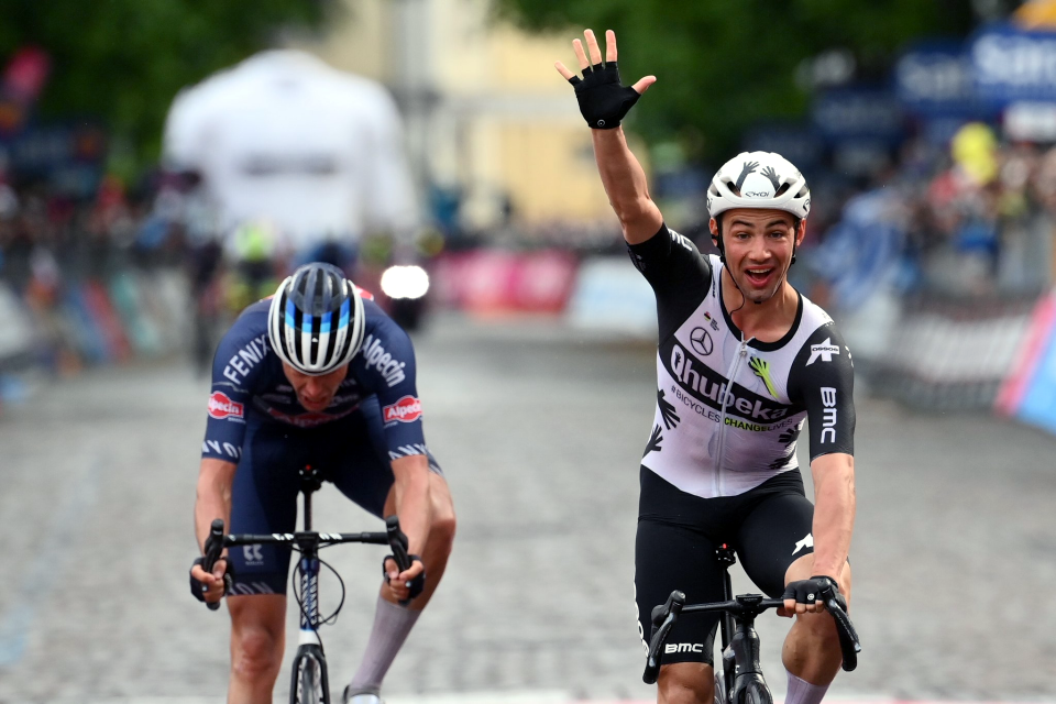 Victor Campenaerts scores hat-trick for Qhubeka Assos 