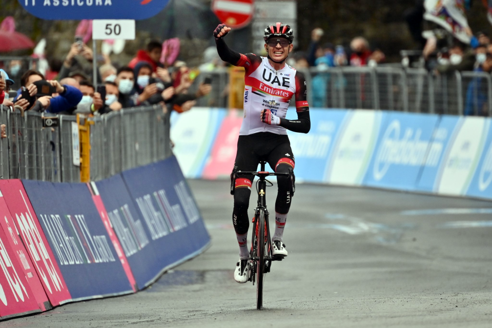American rider Joe Dombrowski wins his first Giro d'Italia Stage