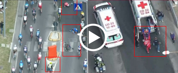 Mikel Landa crashes out of the Giro after Horrendous Crash