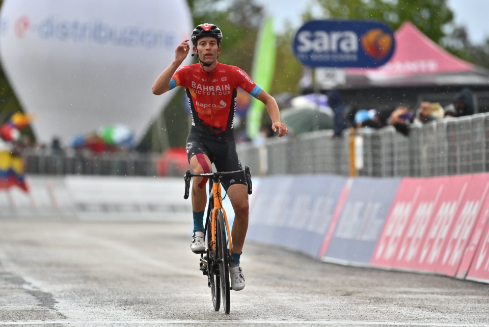 Maeder solos to mountain top victory as best young rider Valter takes over race lead