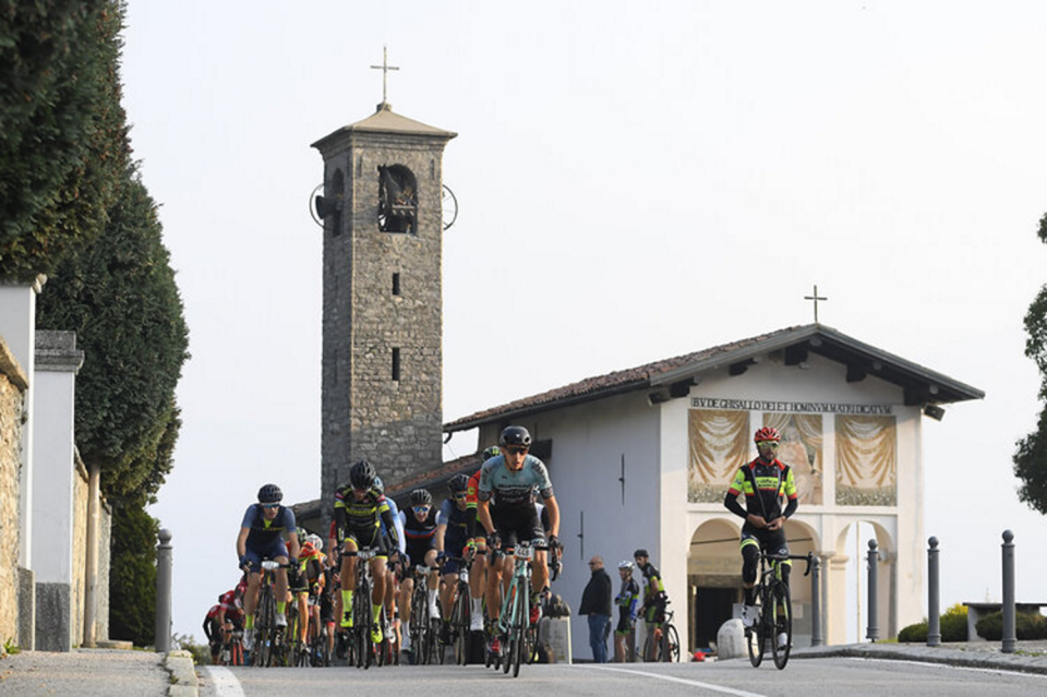 The route also includes the famous Madonna del Ghisallo climb close to Lake Como
