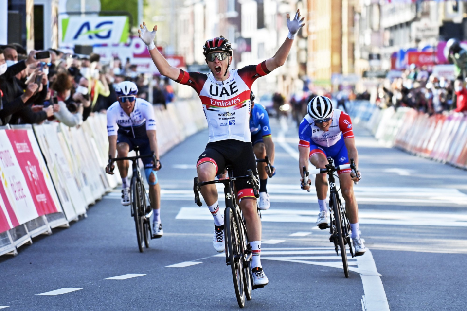 Tour de France champion Tadej Pogacar wins Liège-Bastogne-Liège