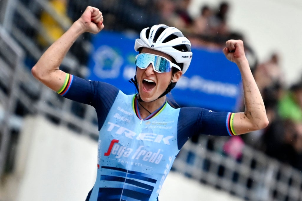 British rider Deignan makes history by winning first women's Paris Roubaix