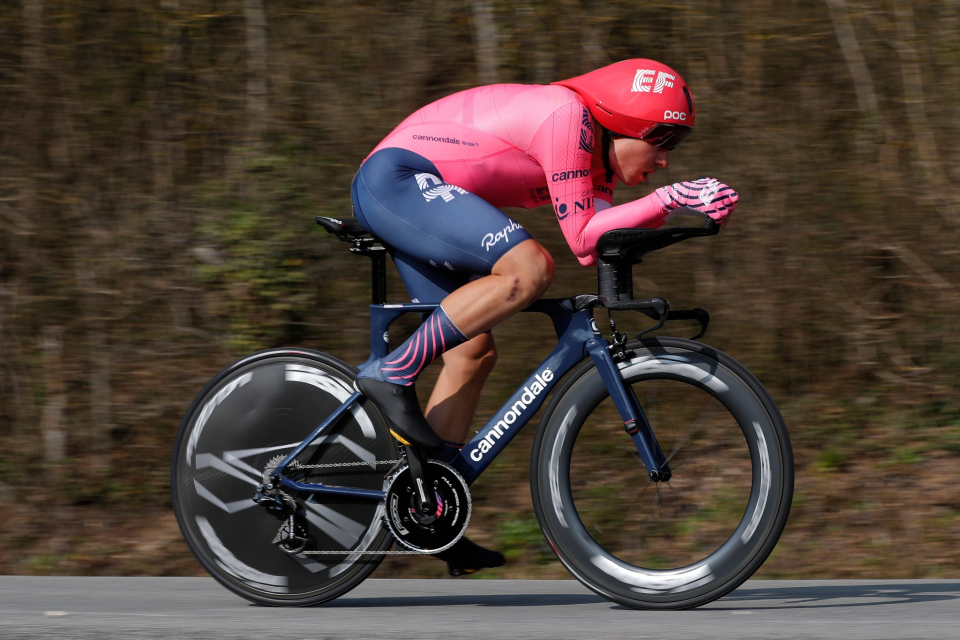 Stefan Bissegger fastest and takes race lead on Paris-Nice Time Trial