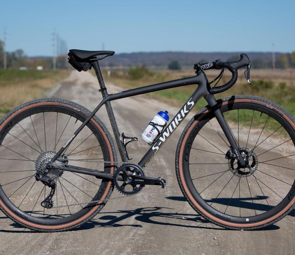 Photo: Remco Evenepoel's S-Works Crux for Belgian Waffle Ride Kansas