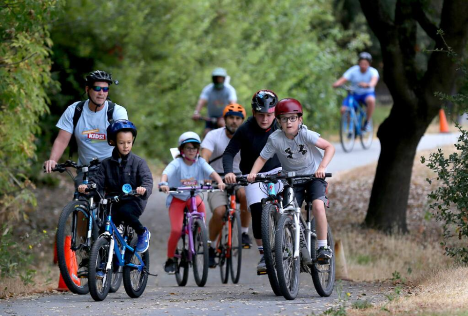 Families come from far and wide to take part and celebrate a full weekend of cycling with a range of activities.
