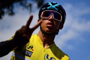 Colombian cyclist Egan Bernal is aiming for the 2022 Tour de France title
