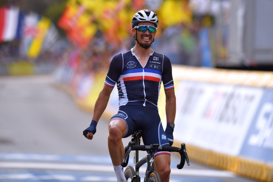 France's Alaphilippe retains men's UCI World Championship Title