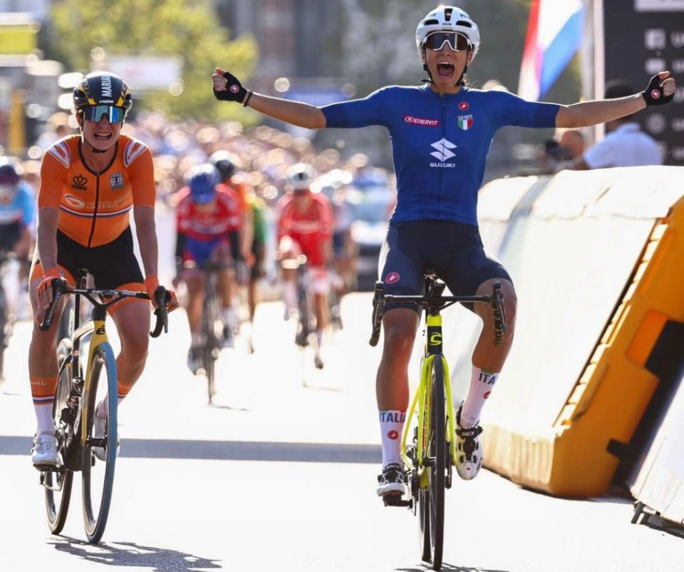 Italian Balsamo wins Women's Elite UCI World Road Race Title